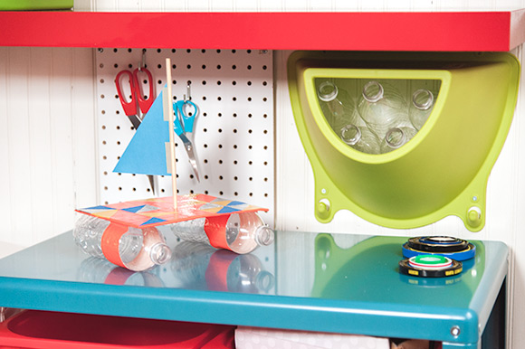 DIY Recycling Center for Kids