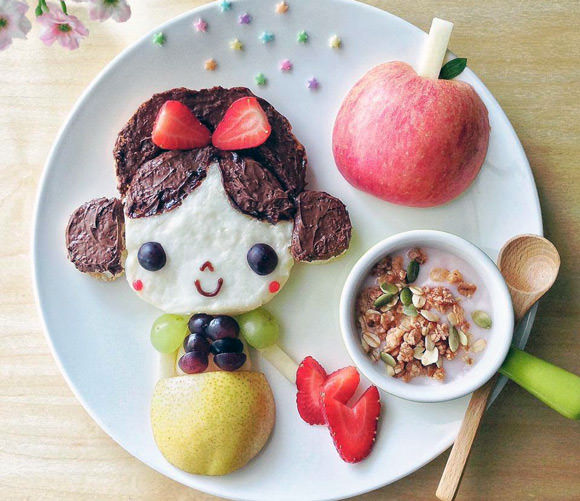 Instagram Foodie Samantha Lee (hecha para fomentar su hija a comer su comida)